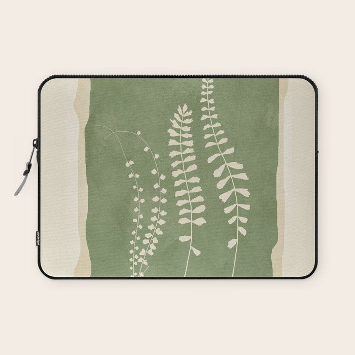 Leaf Design 17 Laptop Sleeve Gallery Image 1
