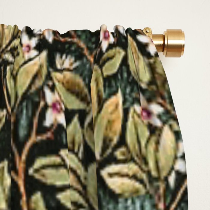 William Morris Tree Of Life, Morris floral, No 4. Window Curtain Gallery Image 2