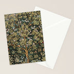 William Morris Tree Of Life, Morris floral, No 4. Stationery Card Gallery Image 2