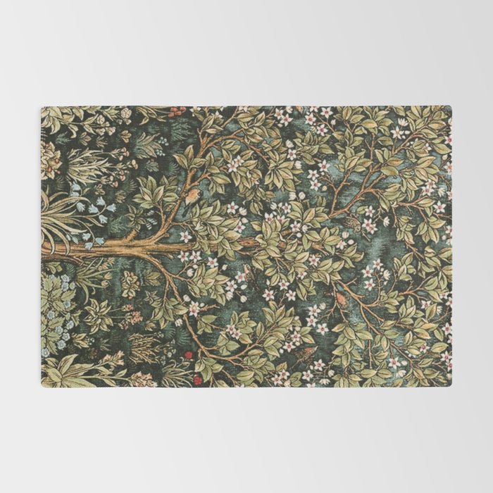 William Morris Tree Of Life, Morris floral, No 4. Rug Gallery Image 2