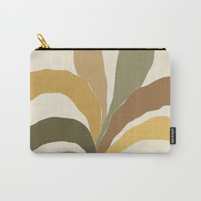 Pastel Plant Carry All Pouch Gallery Image 1