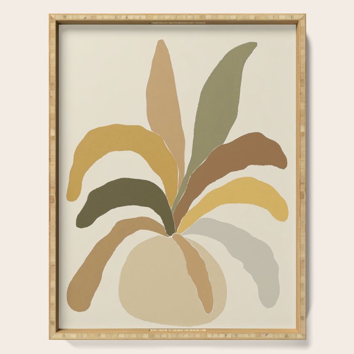 Pastel Plant Serving Tray Gallery Image 1
