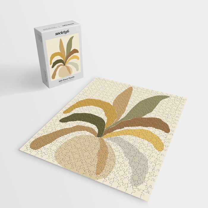 Pastel Plant Jigsaw Puzzle Gallery Image 2