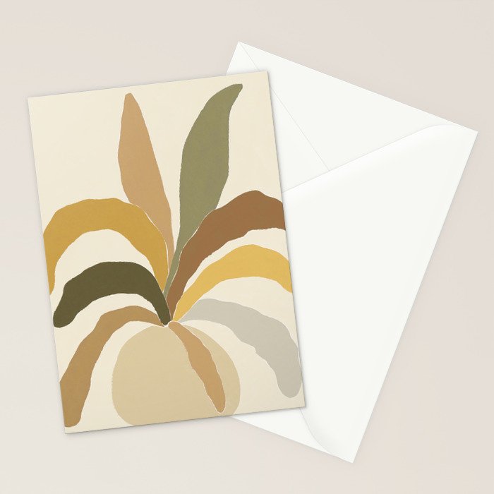 Pastel Plant Stationery Card Gallery Image 2