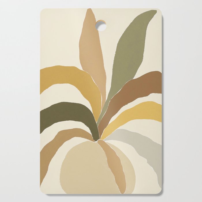 Pastel Plant Cutting Board Gallery Image 1