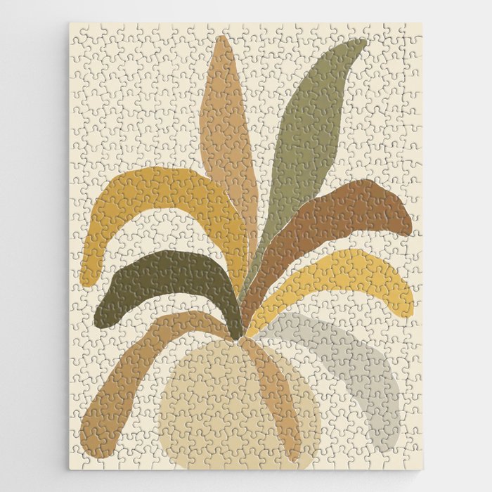 Pastel Plant Jigsaw Puzzle Gallery Image 1