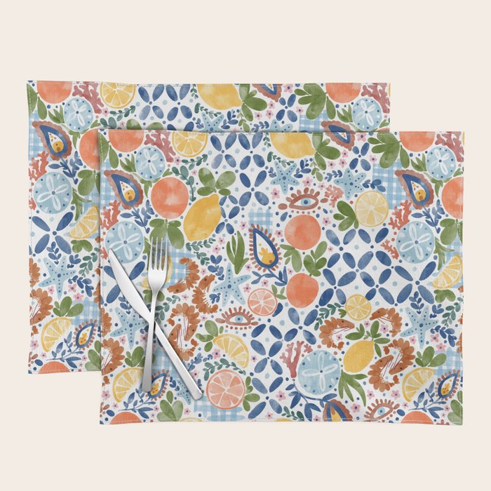 Sunny Coastal Escape Placemat Gallery Image 1