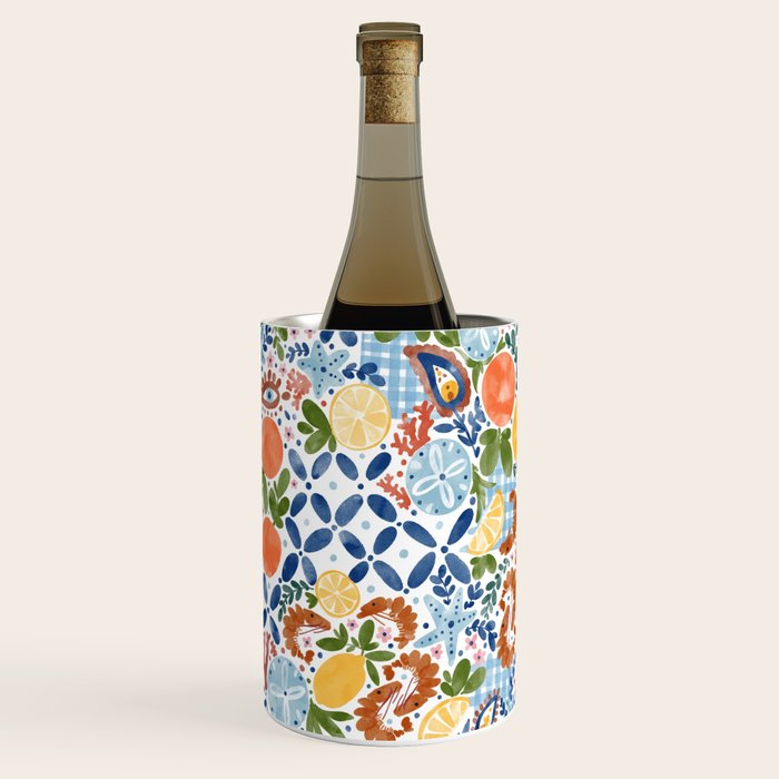Sunny Coastal Escape Wine Chiller Gallery Image 3
