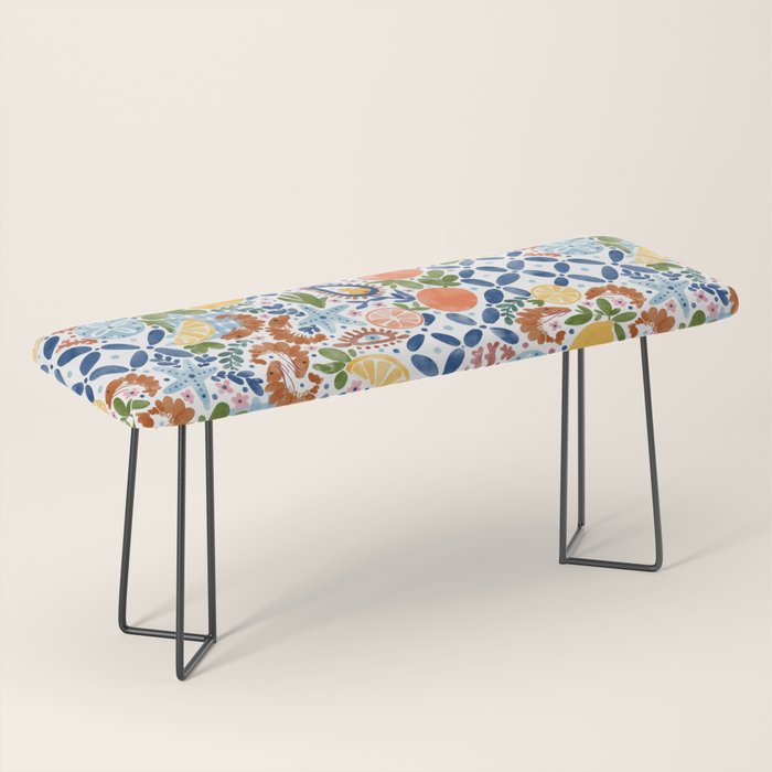 Sunny Coastal Escape Bench Gallery Image 1
