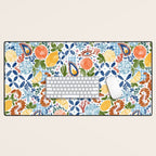 Sunny Coastal Escape Desk Mat Gallery Image 1
