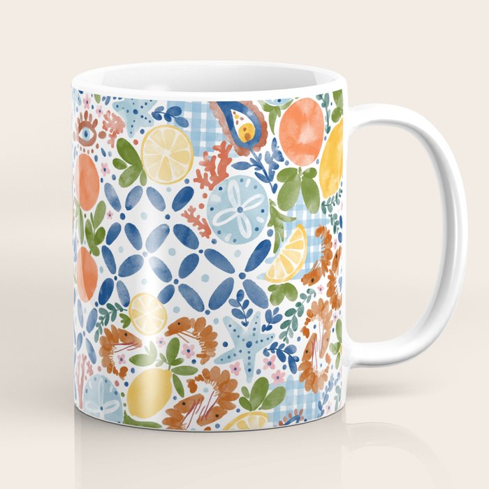 Sunny Coastal Escape Coffee Mug Gallery Image 1