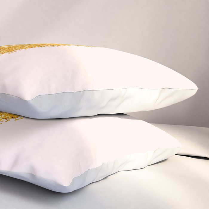 Happy Glitter Pillow Sham Gallery Image 3