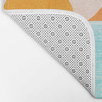 Island Sunset Abstract Landscape Bath Mat Gallery Image 2