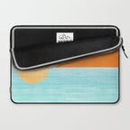 Island Sunset Abstract Landscape Laptop Sleeve Gallery Image 2