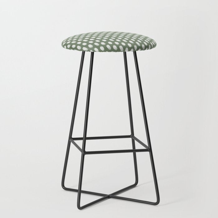 Dots . Green Stool Gallery Image 1