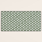 Dots . Green Desk Mat Gallery Image 3