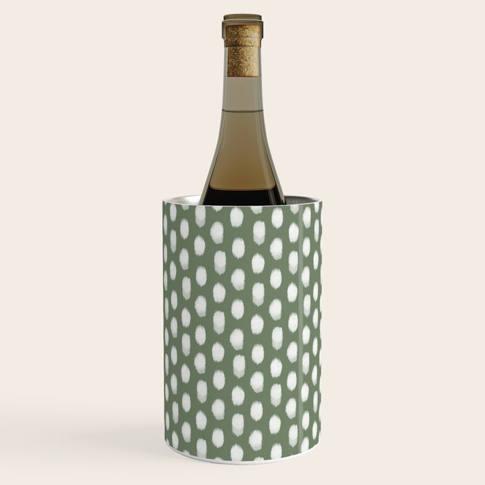Dots . Green Wine Chiller Gallery Image 2
