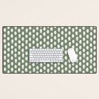Dots . Green Desk Mat Gallery Image 1