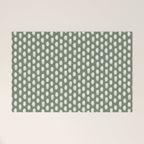 Dots . Green Welcome Mat Gallery Image 1