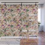 Magic mushroom forest H Wall Mural Gallery Image 1