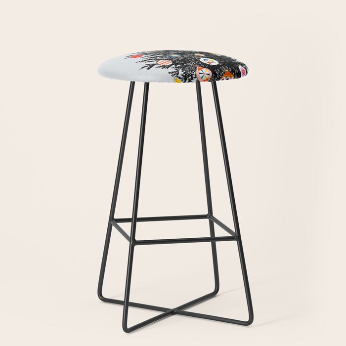Decorated christmas tree Stool Gallery Image 1