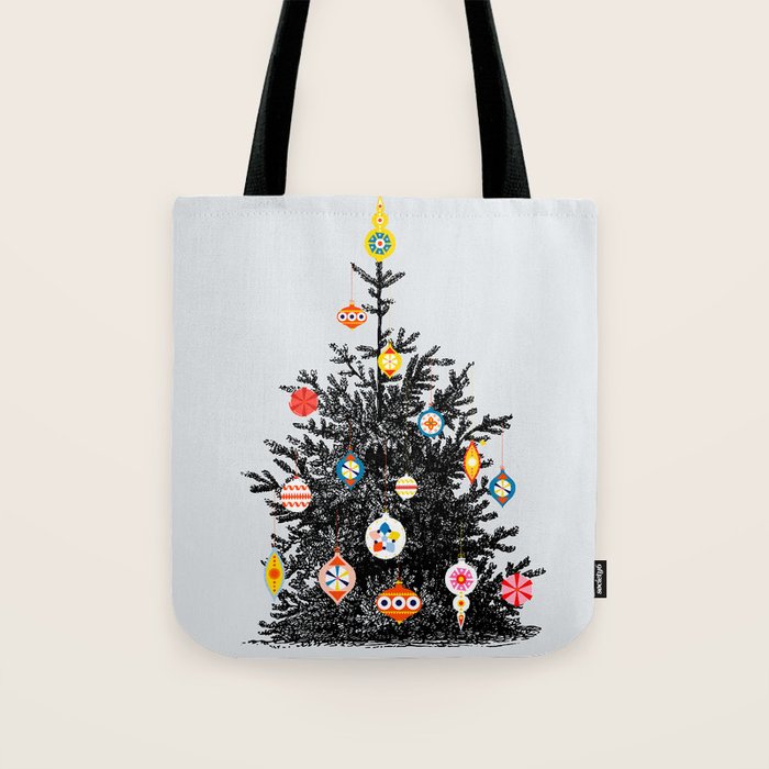Decorated christmas tree Tote Bag Gallery Image 1