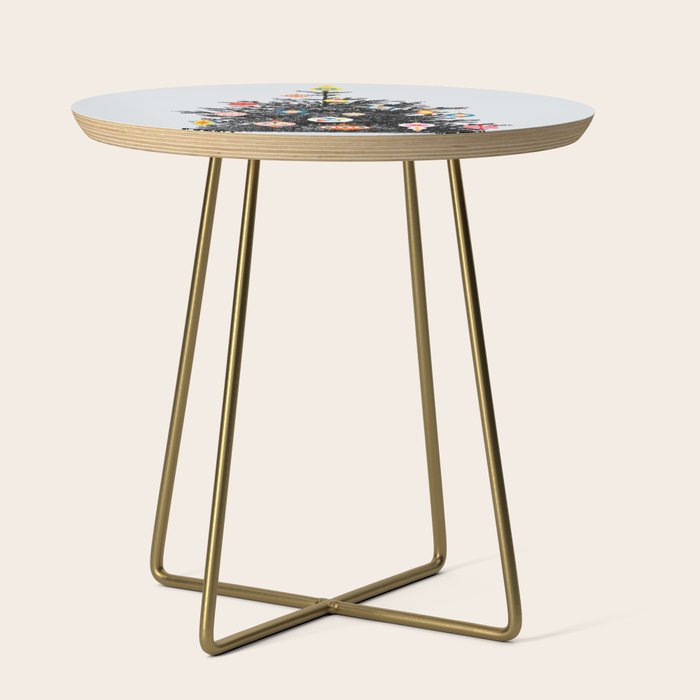 Decorated christmas tree Side Table Gallery Image 1