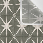 arlo star tile - olive Wall Tapestry Gallery Image 3