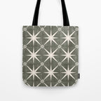 arlo star tile - olive Tote Bag Gallery Image 1