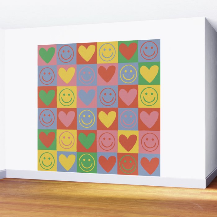 90s smiles Wall Mural Gallery Image 2