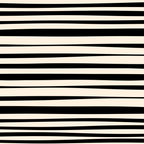 Natural Stripes Modern Minimalist Pattern in Black and Almond Cream  Coffee Mug Gallery Image 2