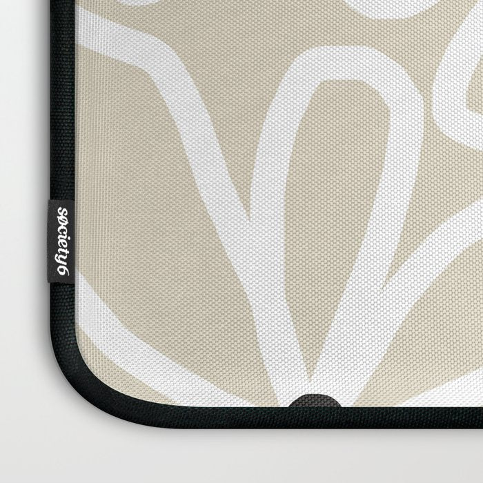 Daisy chain - neutral Laptop Sleeve Gallery Image 3