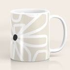Daisy chain - neutral Coffee Mug Gallery Image 1