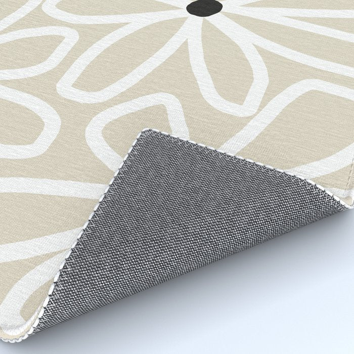Daisy chain - neutral Rug Gallery Image 4