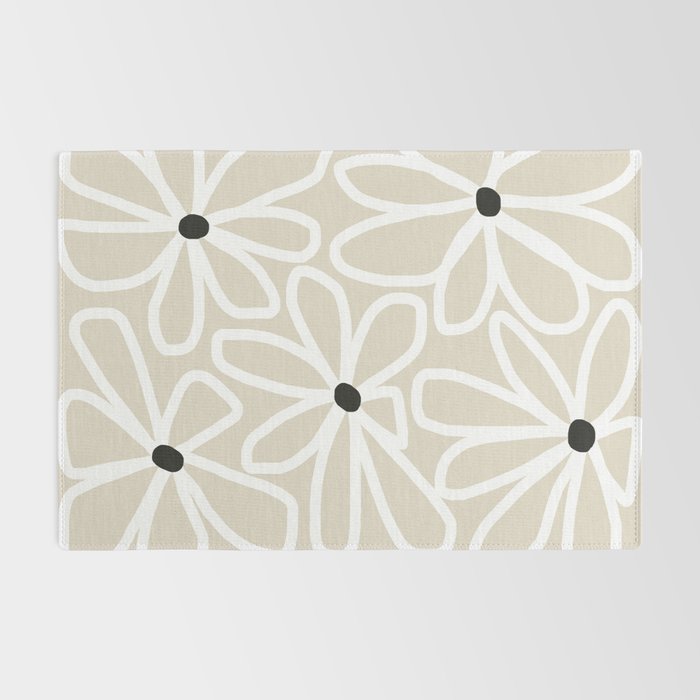 Daisy chain - neutral Rug Gallery Image 2