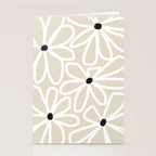 Daisy chain - neutral Stationery Card Gallery Image 2