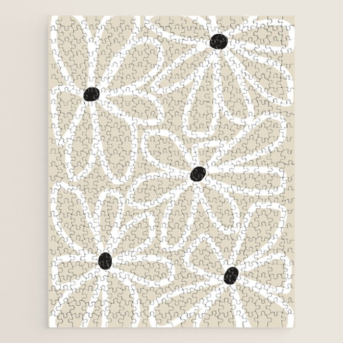 Daisy chain - neutral Jigsaw Puzzle Gallery Image 1