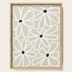 Daisy chain - neutral Serving Tray Gallery Image 1