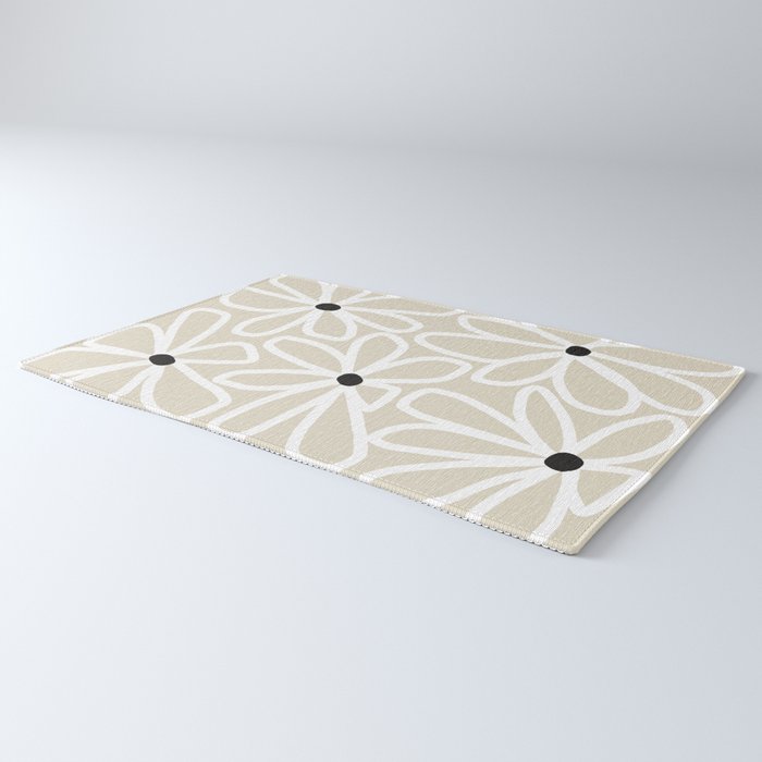 Daisy chain - neutral Rug Gallery Image 3