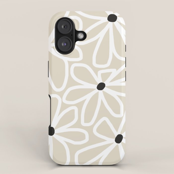 Daisy chain - neutral iPhone Case Gallery Image 1