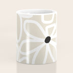 Daisy chain - neutral Coffee Mug Gallery Image 4