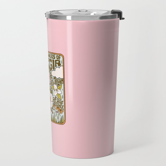 Georgia Wildflowers Travel Mug Gallery Image 2