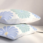 Retro Summer Daisies IV Pillow Sham Gallery Image 3