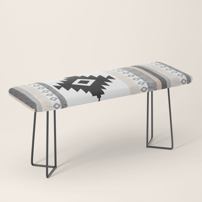 Pueblo in Tan Bench Gallery Image 1