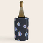 Disco balls party time pattern dark Wine Chiller Gallery Image 2