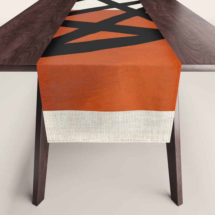 Orange Shards Table Runner Gallery Image 1