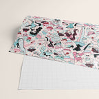 Cupcake Dolls Pattern Wrapping Paper Gallery Image 2