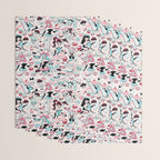 Cupcake Dolls Pattern Wrapping Paper Gallery Image 3
