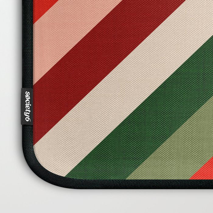 Chevron Christmas tree Laptop Sleeve Gallery Image 3