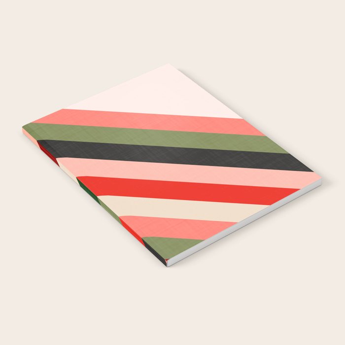 Chevron Christmas tree Notebook Gallery Image 1